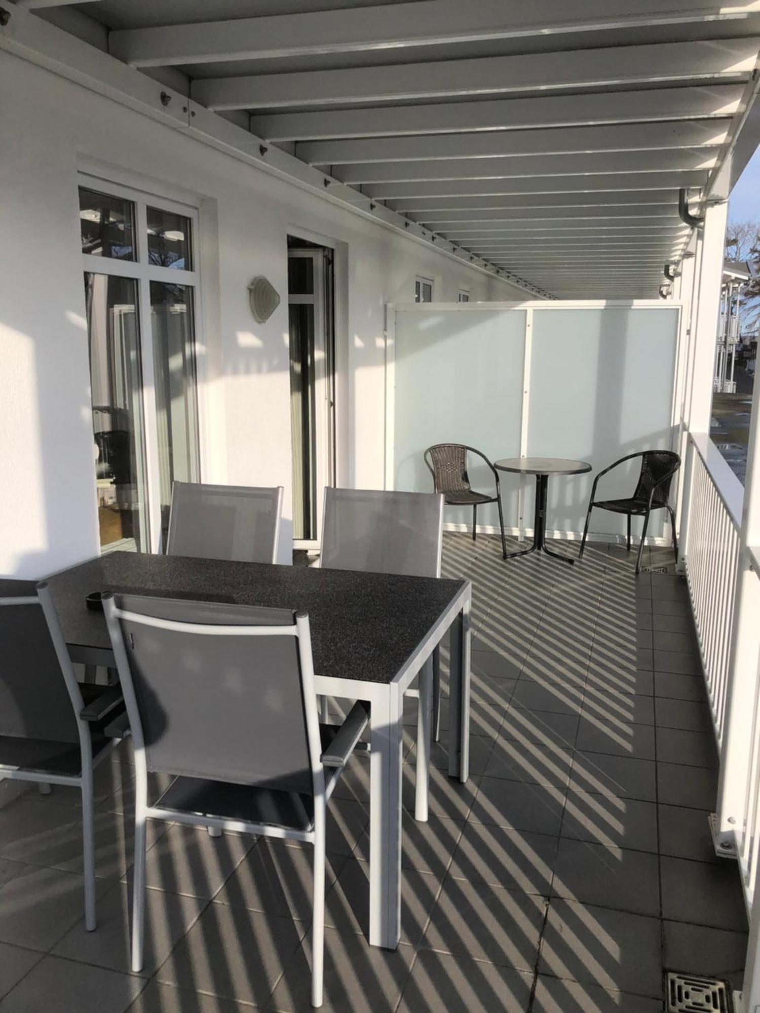 Ostseeurlaub-Goehren Ferienwohnung Sanddollar Im Haus Strandeck Ngoại thất bức ảnh